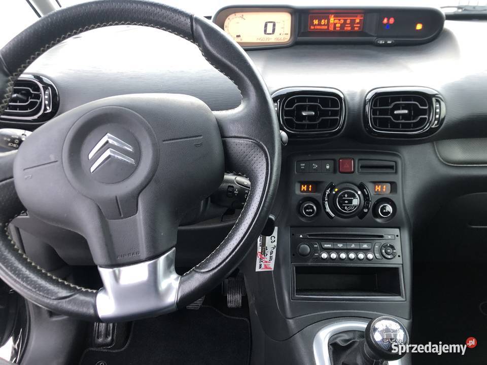 Citroen C3 Picasso 14 Benzyna Klima ALU Niemiec przyciemniane szyby pomorskie Lębork