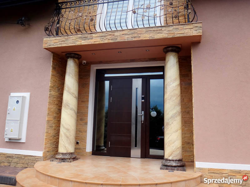 Kolumny betonowe stożkowe ARCHITEKTONICZNE Ściany i elewacje Górno