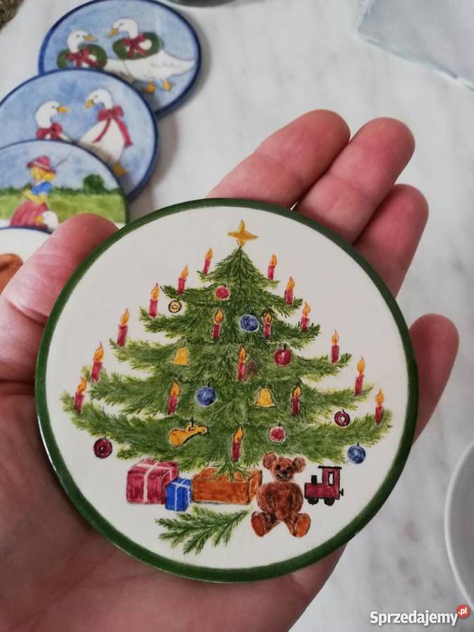 Ozdobne podstawki spodki świąteczne różne i Gorlice