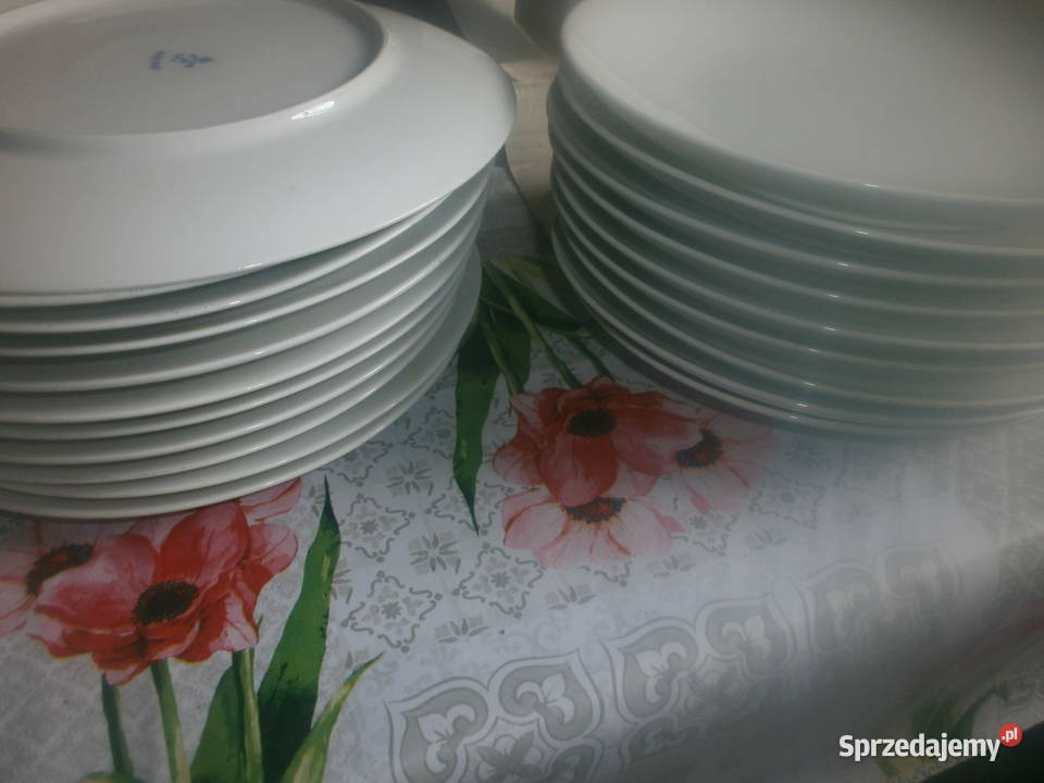 FURSTENBERG TALERZYKI BIAŁE PORCELANA lubuskie