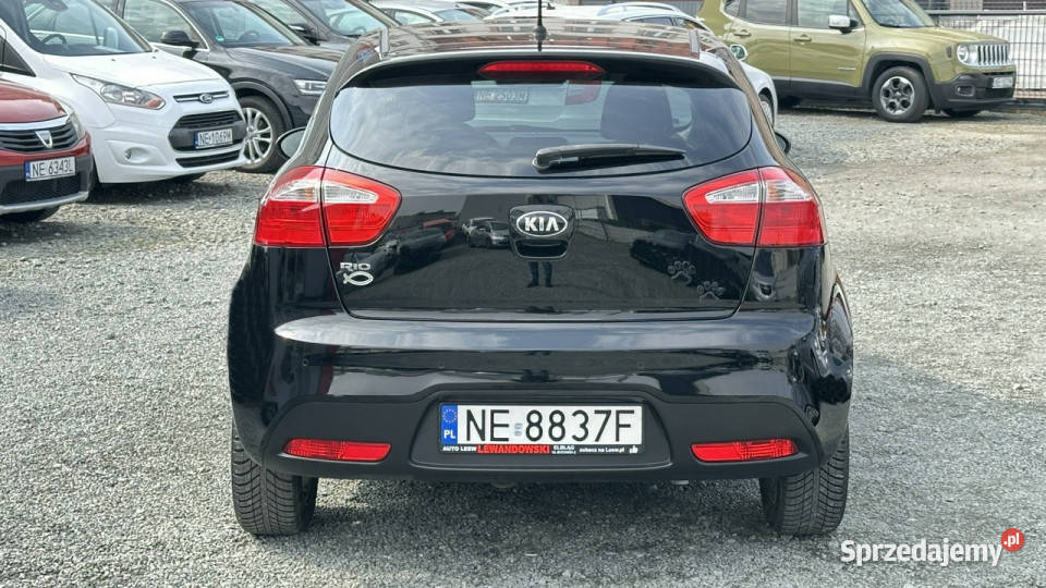 Kia Rio Benzyna Zarejestrowany Ubezpieczony III Rok produkcji 2014 warmińsko-mazurskie