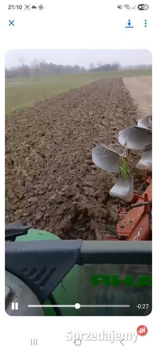 Pług obrotowy 3 kwerneland z Niemiec Pługi Nowy Korczyn