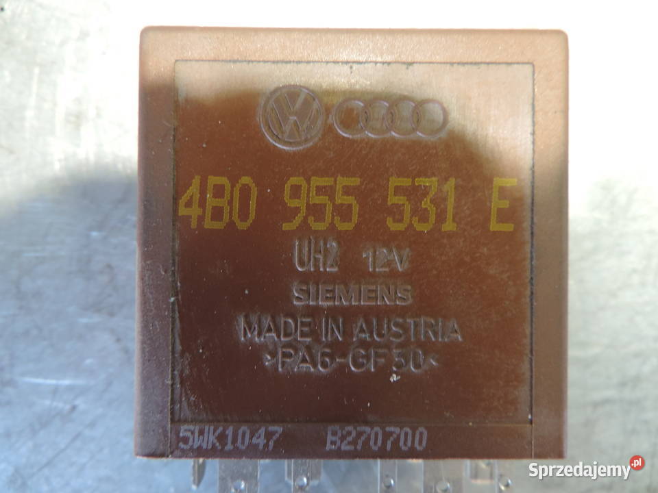 PRZEKAŹNIK WYCIERACZEK VW SEAT AUDI SKODA Części samochodowe Nowy Sącz