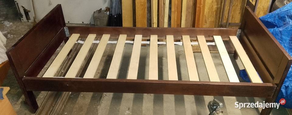 Łóżko drewniane 90x200 Łóżka Augustów sprzedam