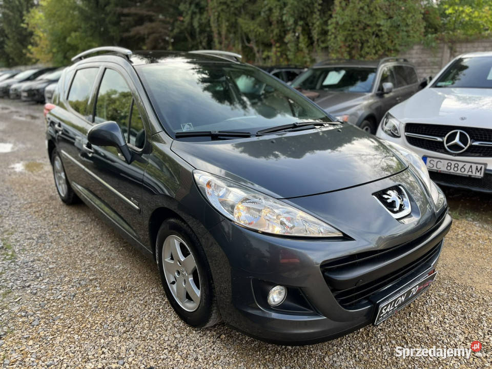 Peugeot 207 SW 14 1wł Klima Panorama Alu El VAT marża śląskie Częstochowa sprzedam