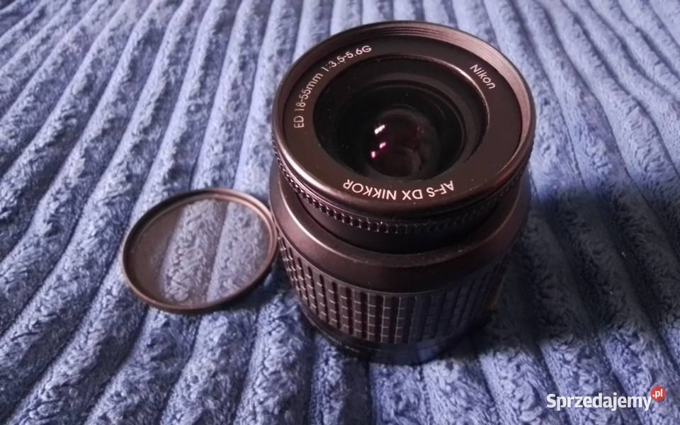 Nikon DX nikkor 1855mm 3656 G ED podlaskie Siemiatycze sprzedam