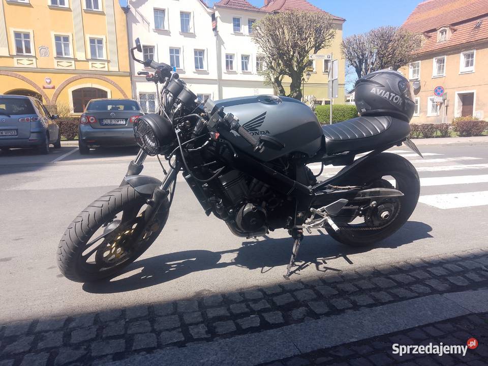 Honda Szybsza wygląda Cafe racer na kawę i dolnośląskie Jelenia Góra