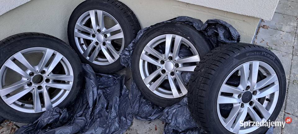 Felgi aluminiowe z oponami zimowymi Hankook Średnica 16" dolnośląskie Wrocław