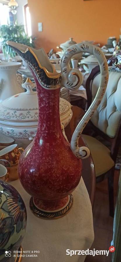 Amfora wazon Vintage Hubert Bequet Ceramique Gdańsk