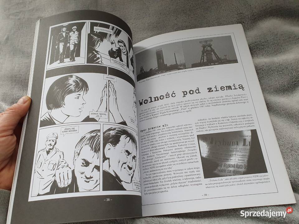 Wojna Polska 650 Metrów pod Ziemią komiks 2011