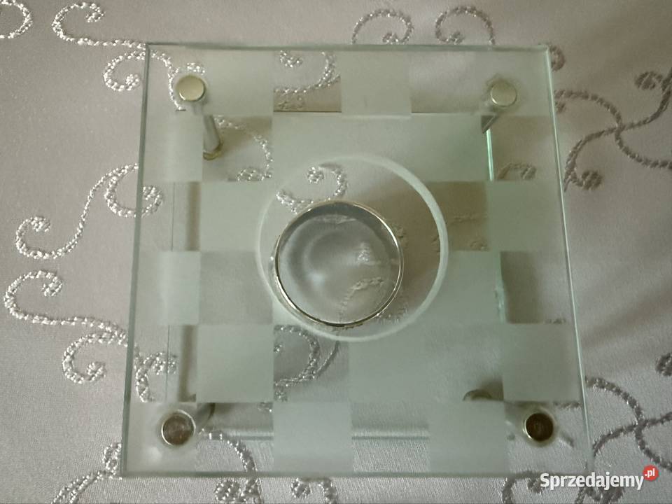 Szklany Podgrzewacz na Świeczki do Herbaty Kawy śląskie Czerwionka-Leszczyny