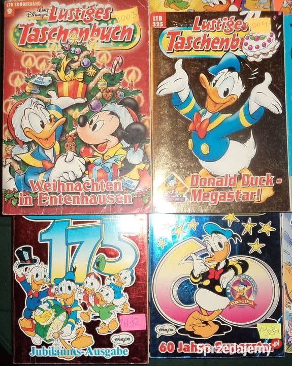 25x komiks Kaczor Donald Duck Lustiges Taschenbuch German