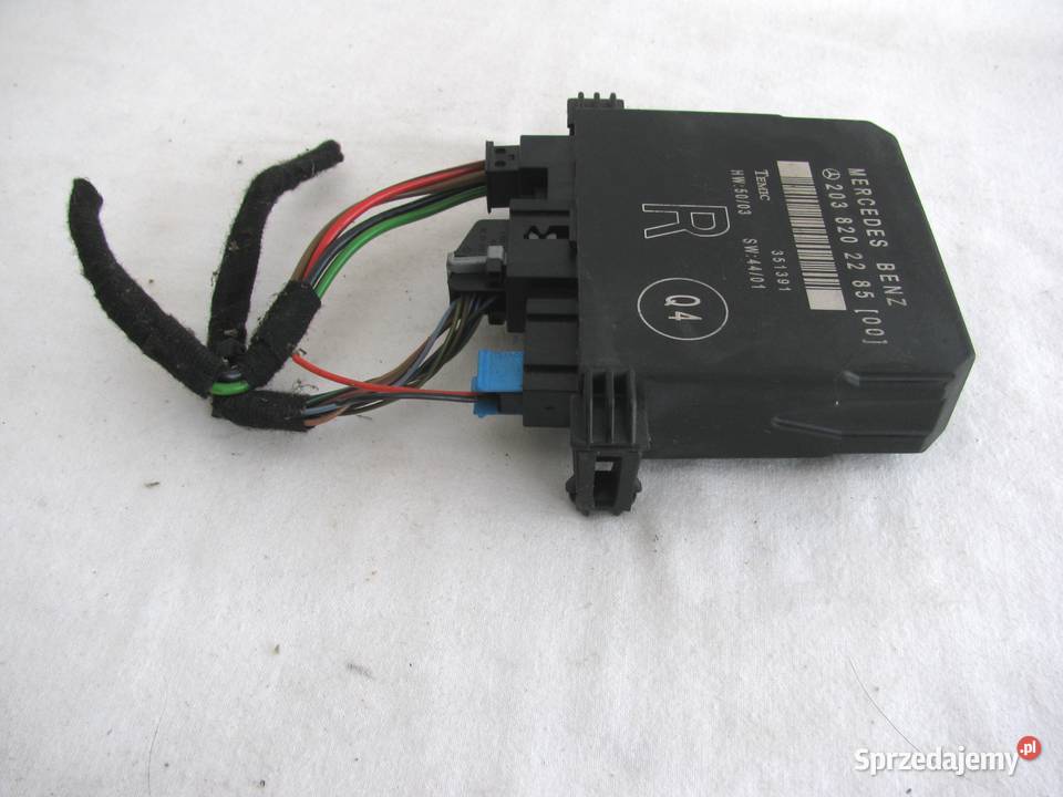 Mouł sterowania Mercedes 2038202285 Temic zachodniopomorskie Szczecinek