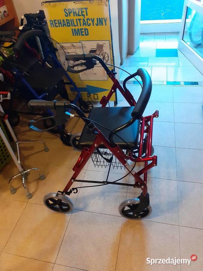 Chodzik 4 kołowy z funkcja wózka inwalidzkiego Warszawa