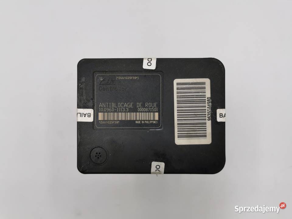 Pompa ABS ESP Citroen C5 DC DE 9635584980 osobowe