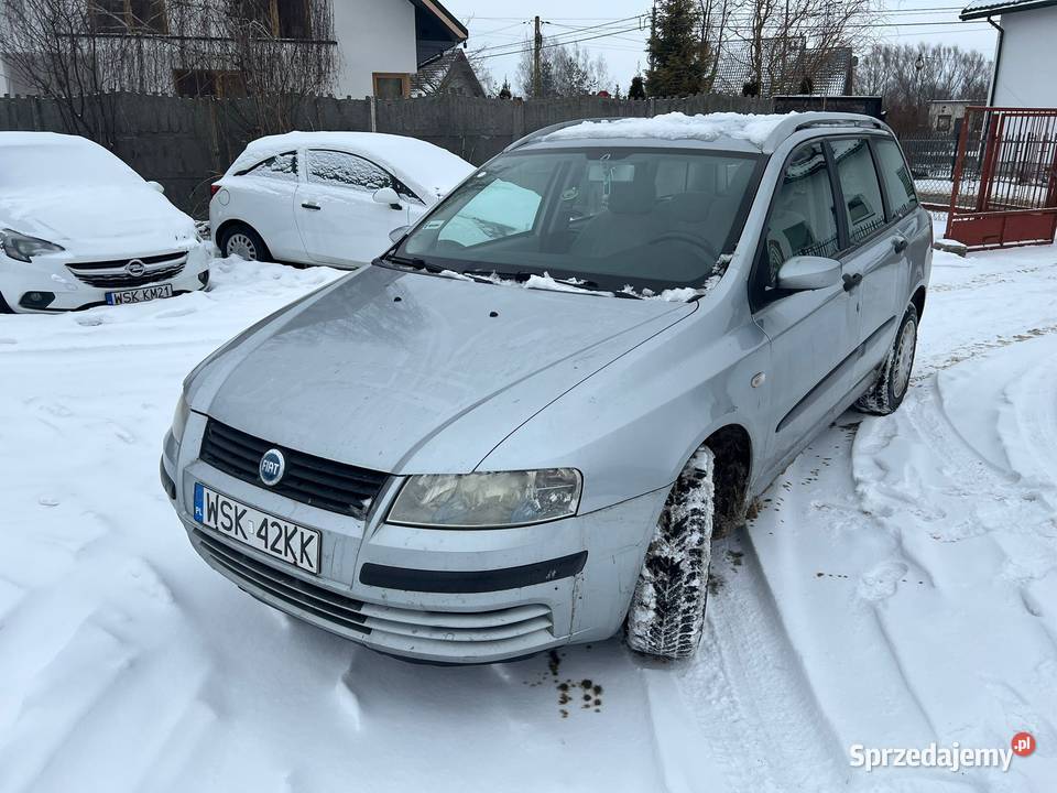 Fiat Stilo 19 JTD 2005r kombi mazowieckie Sokołów Podlaski