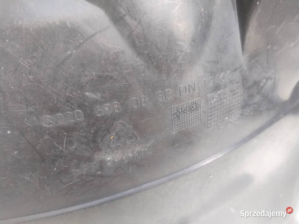 NADKOLE PRAWY PRZÓD CZĘŚĆ TYLNA MERCEDES W220