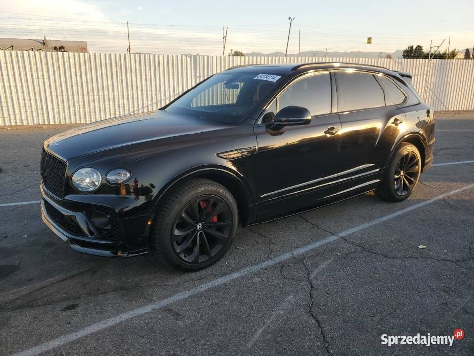 2023 BENTLEY BENTAYGA SPEED nieuszkodzony łódzkie Bełchatów sprzedam