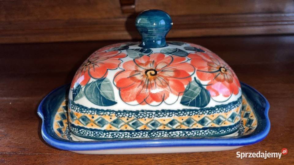 Maselniczka Bolesławiec Ręcznie malowana Hand pomorskie Gdańsk