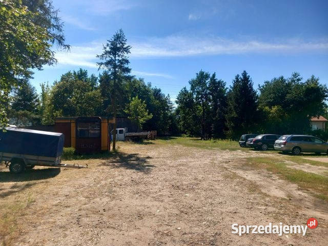 Działka inwestycyjna pow3600 szer22m 8 do CPK