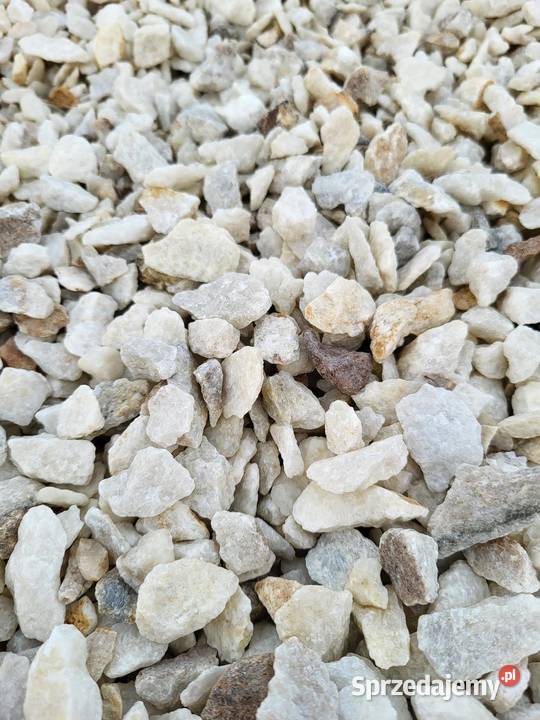 Crystal White 32 Kamienie ogrodowe dekoracyjne Klwów