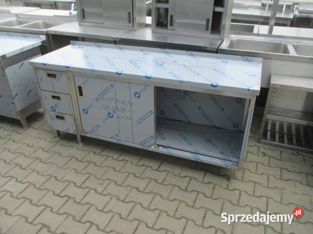 Stół Gastronomiczny Drzwi Suwane Szuflady Ostrów Wielkopolski