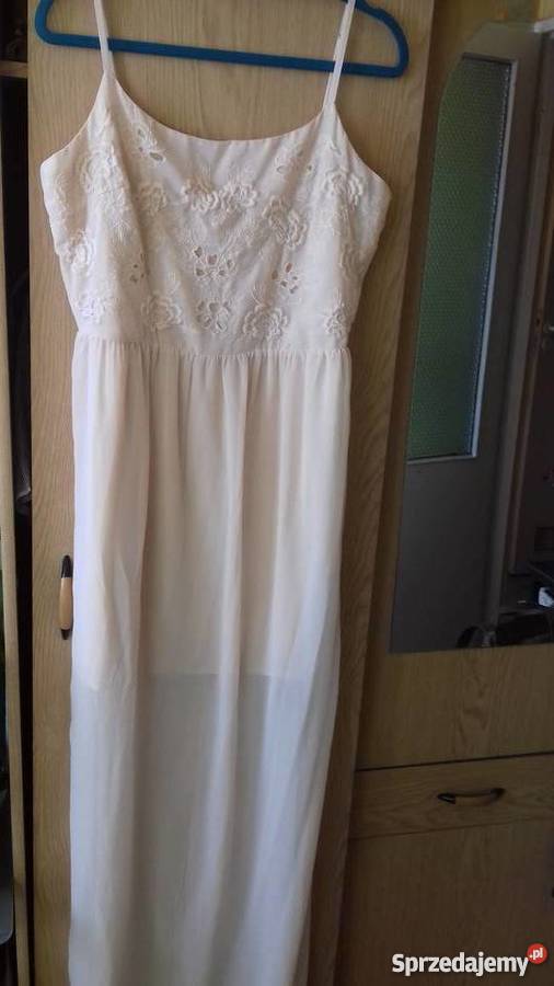 Suknia długa 38 WYSYŁKA Iława sprzedam