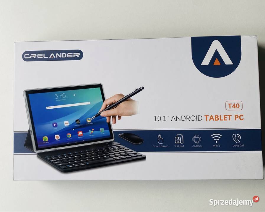 Tablet 101 cala Crelander T40 Android 13 SIM Kraków
