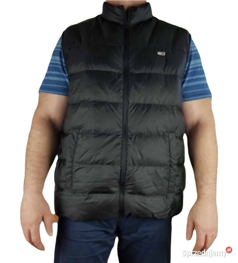Męska kamizelka Tommy Jeans kaczy puch czarna Kurtki i płaszcze Tarnowskie Góry