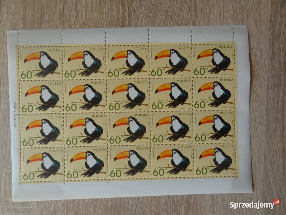 Znaczki pocztowe Polska Fi 2017 Ark