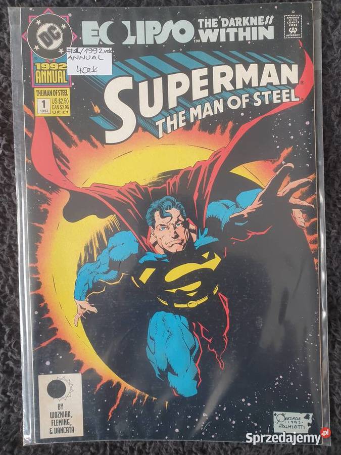 Superman zestaw 8 komiksów DC USA Gdynia