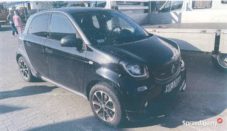 Smart ForFour II W453 sprzedaż syndyka Zarejestrowany w Polsce lubelskie Zamość
