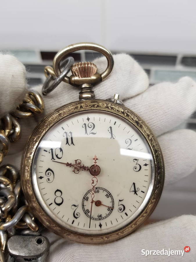 Zegarek kieszonkowy antyk okolicznościowy 1904r Chorzów sprzedam