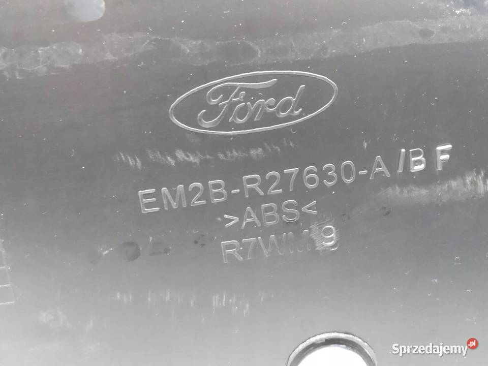 TAPICERKA BOCZEK PRAWY TYŁ MK2 SKÓRA Ford S II