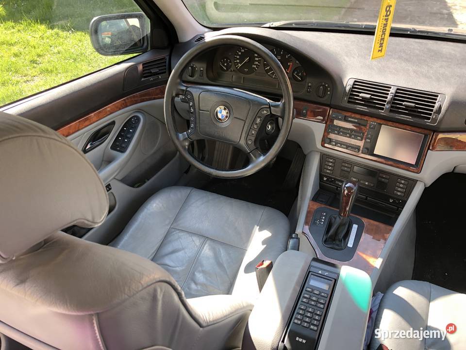 BMW Seria 5 BMW e39 44 V8 286 xenon zamiana światła przeciwmgielne Seria 5 Tomaszów Lubelski