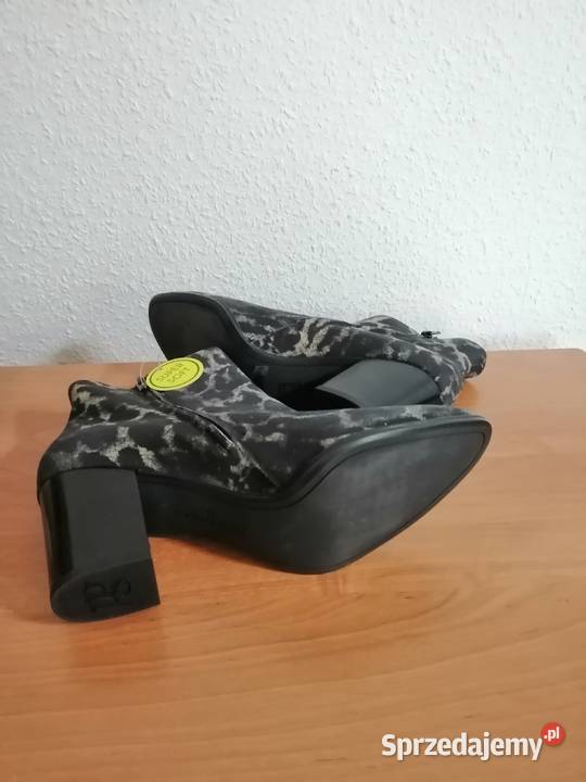 Paul Green botki panterka skóra naturalna Made inna dolnośląskie Zgorzelec