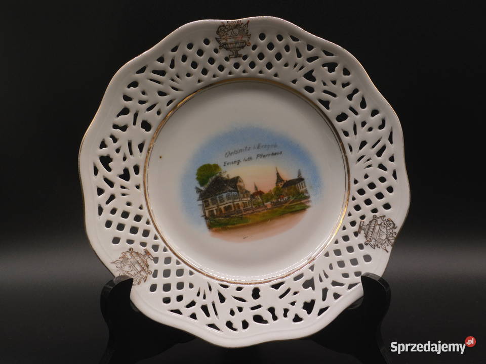 Porcelanowy talerz kolekcjonerski Carl Schumann Raszków