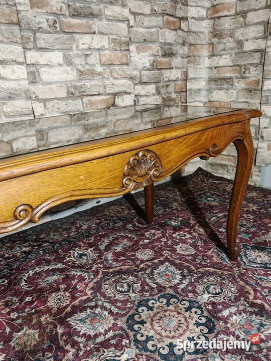 Stolik kawowy z rafią ludwik świętokrzyskie Sandomierz