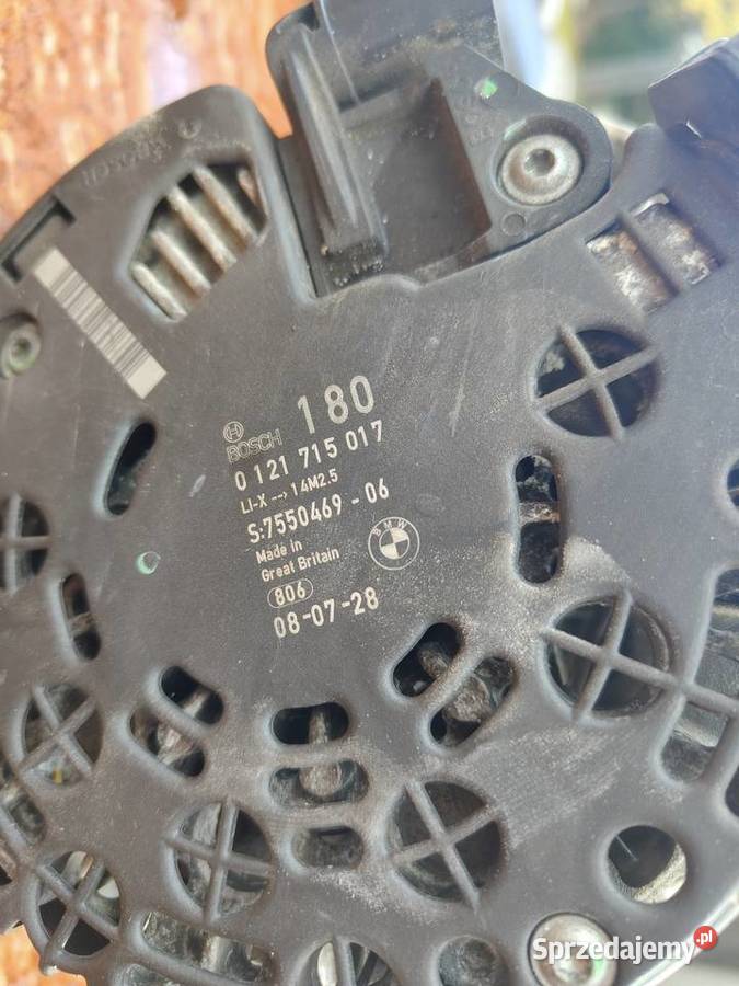 Bmw e87 e90 alternator Bosch 180A benzyna n43 Aleksandrów Łódzki