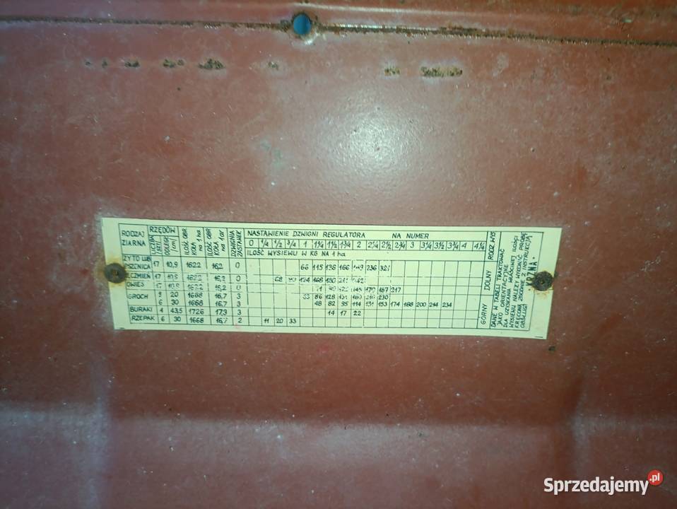 Siewnik Bodzentyn sprzedam
