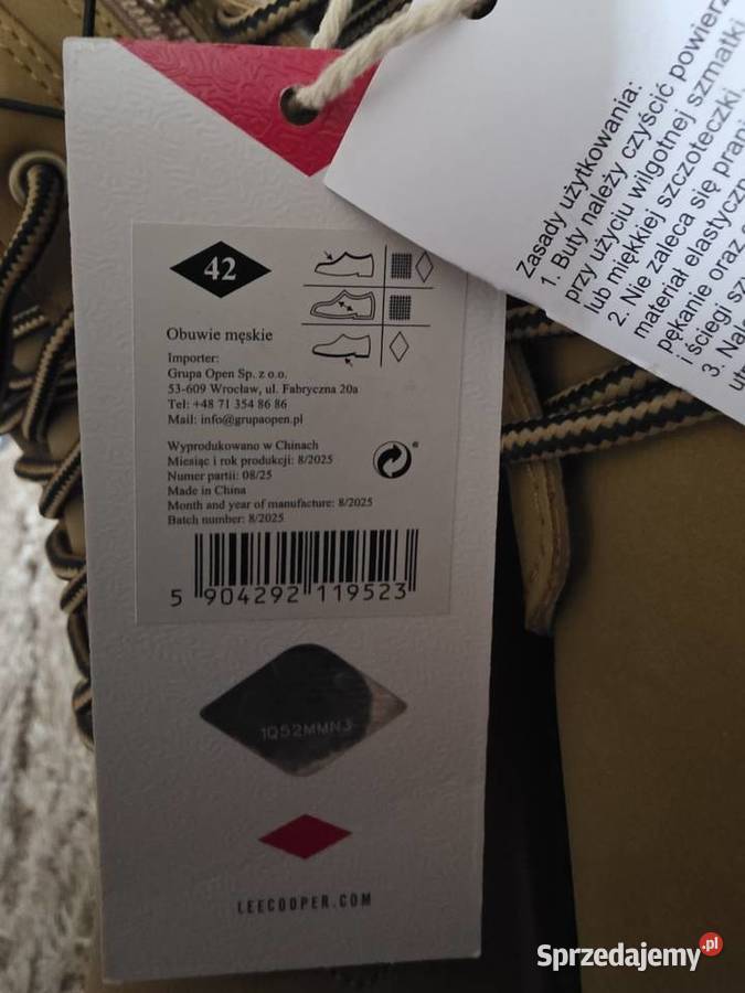 Oryginalne buty trekkingowe Zimowe Lee Cooper Trekkingowe Białystok