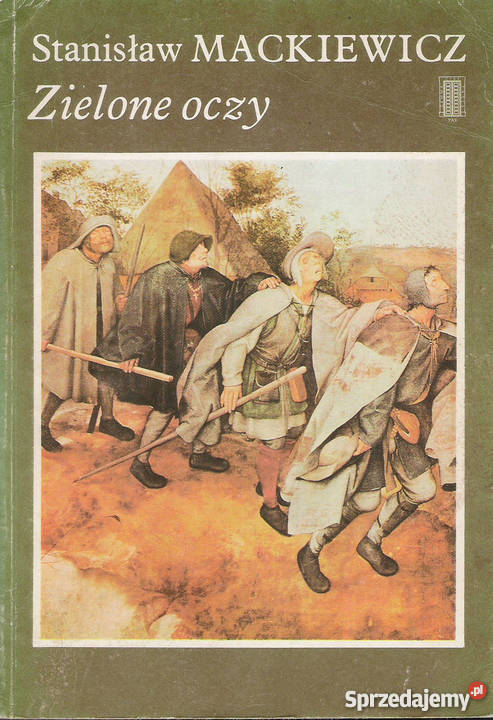 Zielone oczy S Mackiewicz Rok wydania 1987 Puławy