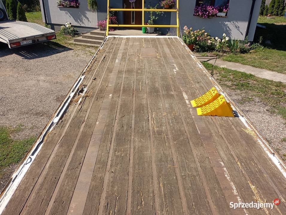Przyczepa do słomysiana naczepa 136x25 mSprzedam Gralewo