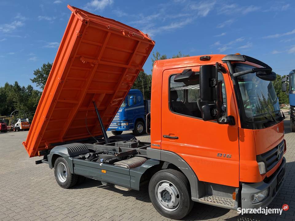 Wywrot Mercedes Atego 816 manualna Nowe Miasto nad Pilicą