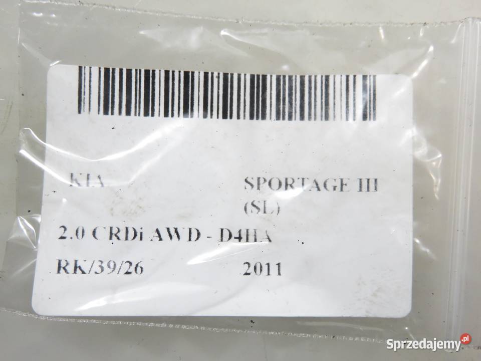 RURA INTERCOOLERA KIA SPORTAGE III 20 CRDi