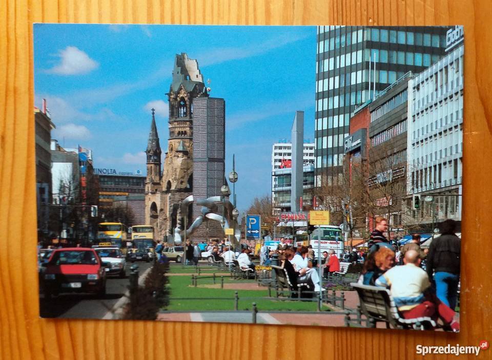 BERLIN WIDOK NA KOŚCIÓŁ PAMIĘCI CESARZA WILHELMA lubelskie Piszczac