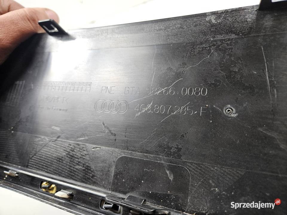 AUDI A7 4G8 RAMKA PODSTAWA TABLICY Międzychód sprzedam