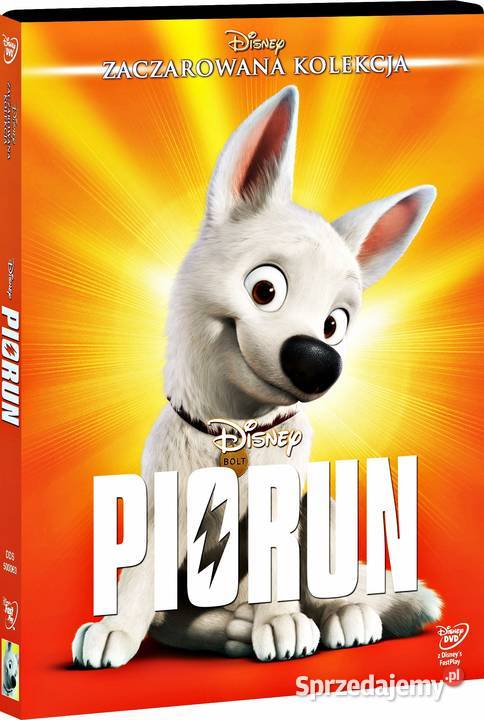 PIORUN ZACZAROWANA KOLEKCJA DISNEY Filmy Kalisz sprzedam