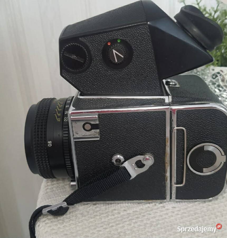 Aparat średnioformatowy Kiev 88 obiektyw Volna Suwałki
