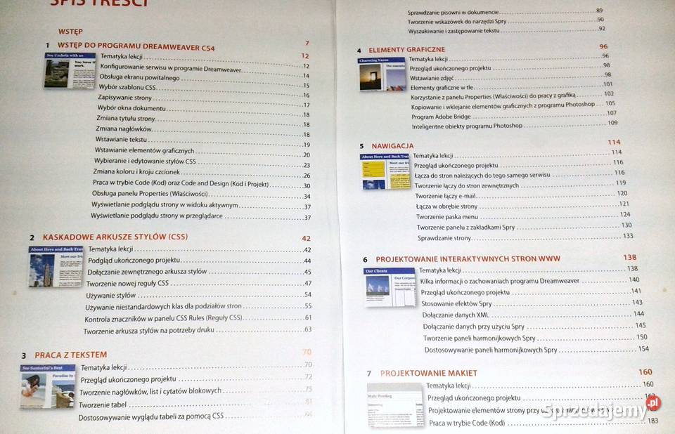 Adobe Dreamweaver CS4CS4 Oficjalny podręcznik Chełm sprzedam